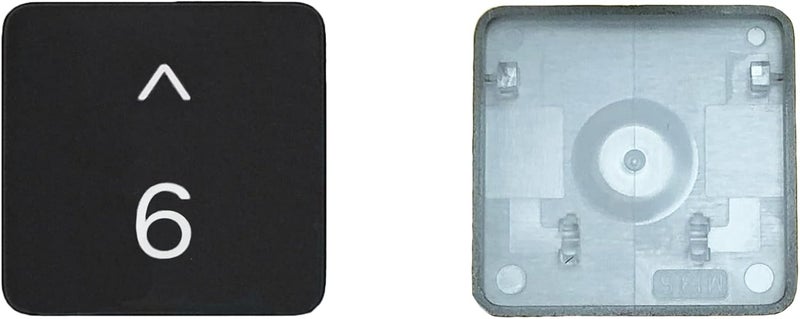 GRMTRV Replacement Individual Key Cap Hinge for MacBook Air 13'' 15'' M3 M4 A3113 A3114 A3240 A3241, 14'' 16'' Pro/Max M4 A3185 A3186 A3401 A3112 A3403 2024-2025 (6) - Image 2
